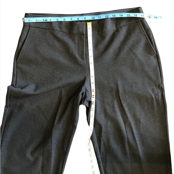 EILEEN FISHER Cropped Pant Women's Size Large Petite Gray Italian Fabric - Picture 4 of 11